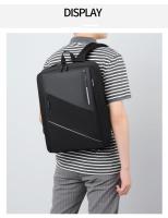 Mochila de Hombro para Negocios Impermeable Bolsa de Cinturón con Dobladillo para Laptop - details 10