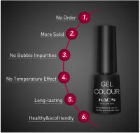 KADS-esmalte de uñas en Gel, 6ML, Soak Off, purpurina, lentejuelas, UV, LED, navidad - details 3