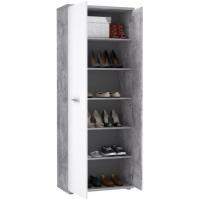 2 puertas, estantes, blanco / roble arena, 69x179x35 cm - details 9