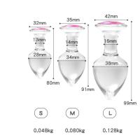 Juguetes Sensuales para Adultos Plug Anal y Vaginal de Cristal con Elementos BDSM Tienda de Sexto - details 5