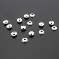 20 piezas 3MM 4MM 6MM 8MM 10MM 12MM 18K Color oro latón cuentas brillantes tapas suministros de joyería de alta calidad accesorios - details 6