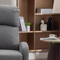 Sillón relax con reclinación eléctrica automática función auto ayuda levantapersonas