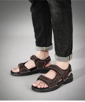 Sandalias deportivas para hombre, correas ajustables, sandalias de senderismo para interiores y exteriores, sandalias informales con punta abierta para caminar, zapatos de agua para playa de verano - details 14
