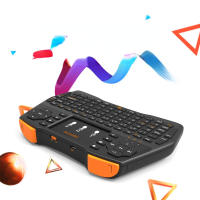 Mando a distancia Tricolor con retroiluminación, 2,4G, multifunción, ratón y teclado, Mini táctil, inalámbrico - details 18