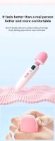 Vibrador AV para mujer, estimulador de clítoris, potente masajeador de punto G femenino, pantalla Digital, juguete sexual recargable por USB para adultos - details 8