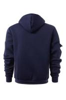 Sudadera con capucha para hombre con bolsillo en el brazo, chaqueta deportiva informal de talla grande, primavera y otoño - details 14