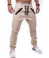 Pantalones deportivos con cordón elástico para hombre, informales con doble entrepierna abierta, nueva moda - details 4