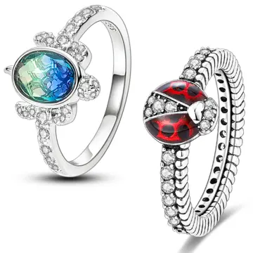 Anillos Ajustables De Acero Inoxidable Plata - Pack De 2, Talla Única Para Mujeres Y Hombres, Diseño Moderno