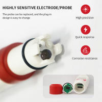 Probador profesional de calidad del agua 4 en 1, medidor Digital de temperatura TDS/EC/PH para piscinas, acuarios, Detector de calidad del agua - details 3
