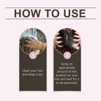 Cuidado nutritivo del cuero cabelludo sin lavado Nutre el spray para cabello seco, esponjoso y suave. - details 3