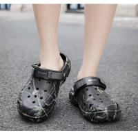 Sandalias de verano 2024 para hombre, nuevos zapatos para el jardín en casa, zapatillas cómodas y ligeras para hombre, chanclas de fondo suave antideslizantes - details 13