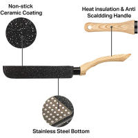 Sartén Walfos No-Stick para Cocina y Desayuno Apto para Gas y Inducción Hecho en China Material Maifan Piedra Estilo Clásico - details 1