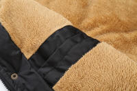 Chaquetas sin mangas de lana con cuello levantado y acolchado cálido para hombre, rompedores gruesos, otoño e invierno - details 16