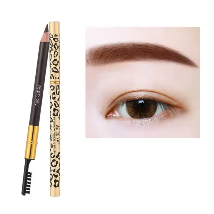 Rotulador Microblading, caja de Metal, cosméticos, lápiz de cejas con pincel, tinte para cejas, lápiz para tatuaje permanente, potenciador de cejas - 1