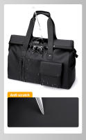 Bolsas de lona deportivas para gimnasio en seco y húmedo, bolsa de viaje para Yoga, bolso de negocios, para acampar al aire libre, senderismo, mochila grande para equipaje para ordenador portátil - details 9