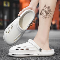 Zapatos Clásicos para Hombres de Verano Ligeros y Transpirables para Jardín Color Gris Cómodos para Exteriores Sandalias para Hombres Ideales para Senderismo y Kayak - details 17