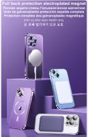 Funda con revestimiento magnético para iPhone 16e15 14 16 13 12 11 Pro Max con Protector de lente de cámara de cristal para cubierta de carga inalámbrica Magsafe - details 0