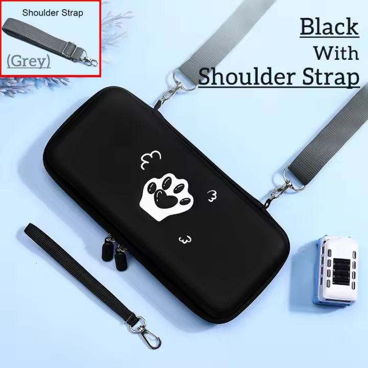 Estuche de transporte para Nintendo Switch/OLED, Vitality Cat's Claw, correa de hombro, bolsa de almacenamiento para consola, bolsa de viaje - 1
