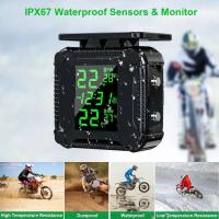 Sensores TPMS de carga Solar para motocicleta, sistema de alarma de temperatura de neumáticos para monitoreo de presión de neumáticos de motocicleta - details 19
