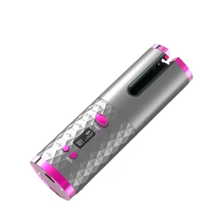 Rizador USB inalámbrico recargable Rizador automático de alta venta con estilo perezoso para el cabello - 1