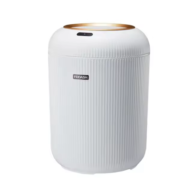 Cubo de Basura Eléctrico Automático Alfombra Antideslizante para Cocina, Dormitorio, Sala de Estar, Oficina 9.5L/10L - 1