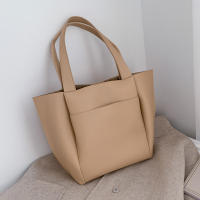 Bolso de hombro de gran capacidad para mujer, bolsos de cuero PU de alta calidad, bolso de mano Retro femenino - details 2