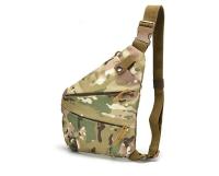 Bolsa de pecho para hombre, bolsa de almacenamiento táctica de camuflaje, billetera antirrobo para deportes al aire libre, bolsa para pistola de bicicleta, paquete informal para ciclismo - details 11