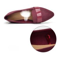 Zapatos de tacón de huevo de estilo europeo-americano Zapatos de mujer de suela suave y gruesa, patrón de oveja de primavera, tacón plano y no profundo - details 2