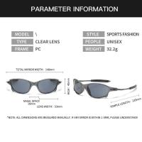 Gafas de sol deportivas coloridas, gafas de sol UV400 a prueba de viento para hombres y mujeres, gafas de sol Mascuo - details 10