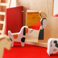 Bloques de apilado de animales de granja para bebés, juguetes educativos Montessori, bloques de construcción - details 3
