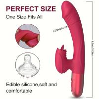Vibrador potente para mujeres con lengua lamiendo estimulador de clítoris masturbador femenino consolador de punto G productos para adultos juguetes sexuales - details 6