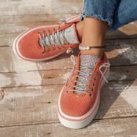 zapatos casuales de mujer pisos con cordones zapatos deportivos - details 1