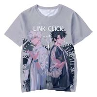 Animación k Click Camiseta de talla grande con estampado 3D para hombre, informal, Haruku, deportiva, de secado rápido, transpirable, manga corta - details 2