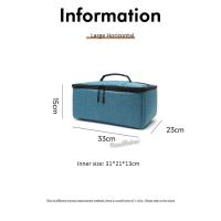 Bolsa impermeable para cámara Oxford, organizador de fotografía, divisores de partición extraíbles, estuche de almacenamiento compatible con Canon, Nikon, Sony, DSLR - details 2