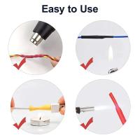 Kit de embalaje térmico, funda termorretráctil, cable de conexión eléctrica, funda aislante de 530 a 650 piezas - details 6