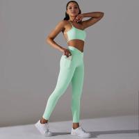 Conjunto de Yoga para Mujeres Sports Bra con Bolsillos, Leggings de Levantamiento de Glúteos, Zapatillas de Correr - details 15