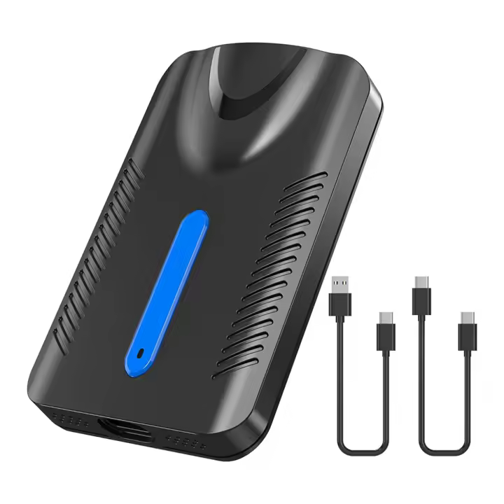Adaptador inalámbrico CarPlay para coche, 4 en 1 Dongle USB, Android Auto, Shshasd - 1