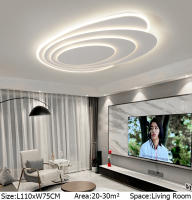 [1 año de garantía] TOMAX Luz principal de la sala de estar Lámparas redondas de dormitorio Arte minimalista Luces de techo Diseño minimalista moderno Luz de techo inteligente - details 9