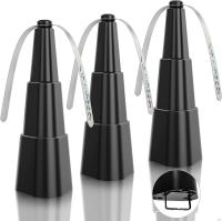 Ventilador de 3 piezas para exteriores, dispositivo giratorio con cuchillas holográficas para mesa, Picnic, Patio y hogar - details 0