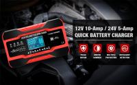 Cargador de batería inteligente para coche, 10 amperios, 12V y 24V, enchufe AU - details 2