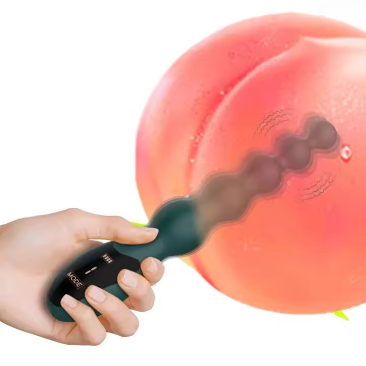 Leten-vibrador con cuentas para mujer, tapón Anal, bolas anales, masajeador de próstata, pantalla LED digital, Juguetes sexuales para pareja - 1