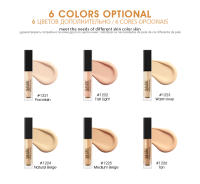 IMAGIC Corrector y base para ojos, traje de cobertura total de 6 colores para todo color de piel, corrector líquido para maquillaje de cara/ojos - details 3