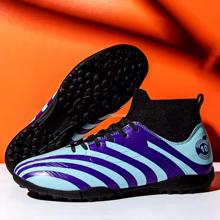 Zapatos de fútbol con tacos altos, tacos rotos, entrenamiento, club, juego, zapatillas - 1