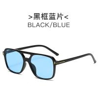 Gafas de Sol de Moda de Doble Viga Gafas de Sol Retro Cuadradas para Hombres y Mujeres - details 8