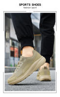 2025 primavera nuevos zapatos de los hombres zapatos deportivos antideslizantes absorción de golpes botón giratorio al aire libre senderismo zapatos de senderismo zapatos de jogging de los hombres - details 5