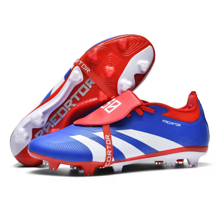 Zapatos de fútbol del mismo estilo para hombres y mujeres, AG, TF, adecuados para césped artificial, esenciales para entrenamiento y competición, diseño transpirable antideslizante - 1