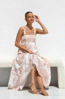 Vestidos largos de playa estampados para mujer, vestido largo bohemio con tirantes finos para vacaciones, informal, A-e, verano 2024 - details 18