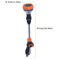 Boquilla de riego de mango largo, ajustable y Flexible, se puede utilizar para riego de jardín y lavado de automóviles. - details 0