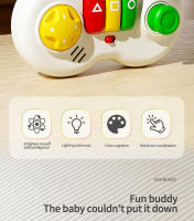 Multi-functional baby puzzle simulation game controller learning machine finger piano toy - details 1