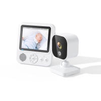 ABM900 Monitor de bebé de 2,8 pulgadas cámara de vídeo de vigilancia para bebé protección de seguridad Audio bidireccional cámara de visión nocturna niñera - details 7